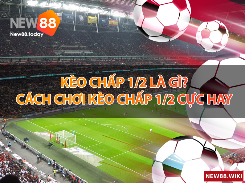 Kèo chấp 1/2 là gì? Cách chơi Kèo chấp 1/2 cực hay