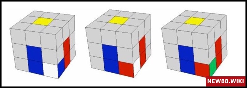 Công thức giải Rubik 3x3 tầng 1