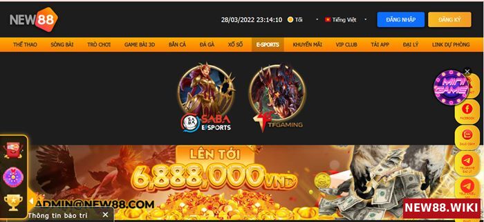 Người chơi có thể hoàn tất đặt cược Esport tại NEW88 chỉ với vài bước đơn giản Người chơi có thể hoàn tất đặt cược Esport tại NEW88 chỉ với vài bước đơn giản