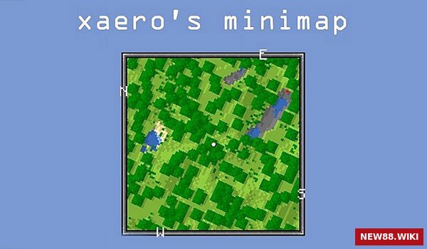 Tựa game Xaeros Minimap Mod 1.18