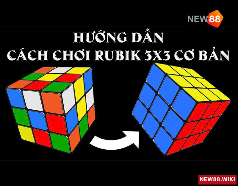 Công thức giải Rubik 3x3 cho người mới
