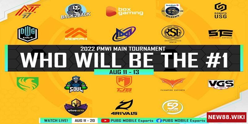 Lộ diện các đội tuyển PUBG Mobile hàng đầu tranh tài