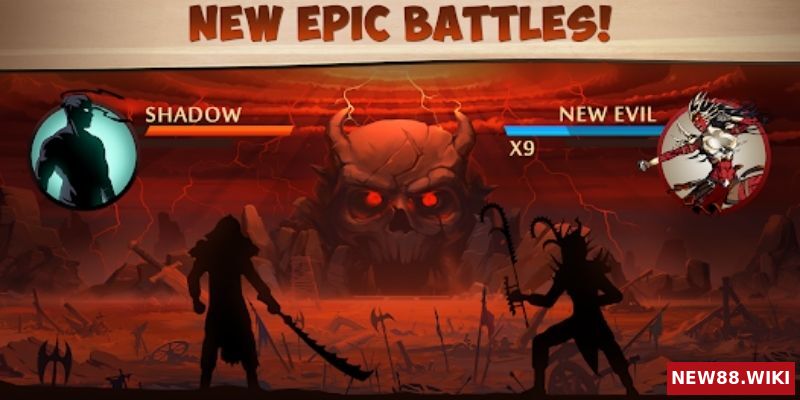 Shadow Fight 2 với những thế võ đẹp mắt