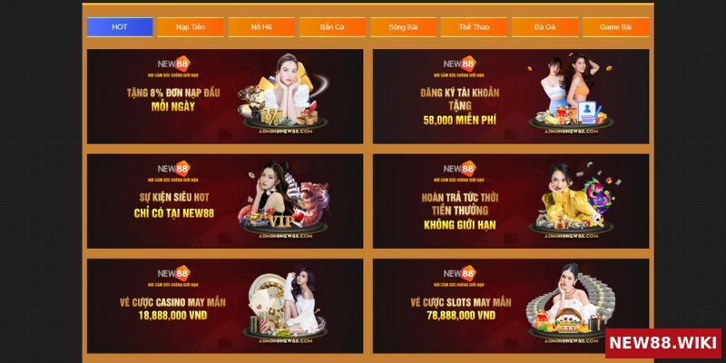 Những ưu đãi hấp dẫn tại nhà cái thưởng tiền chơi thử uy tín