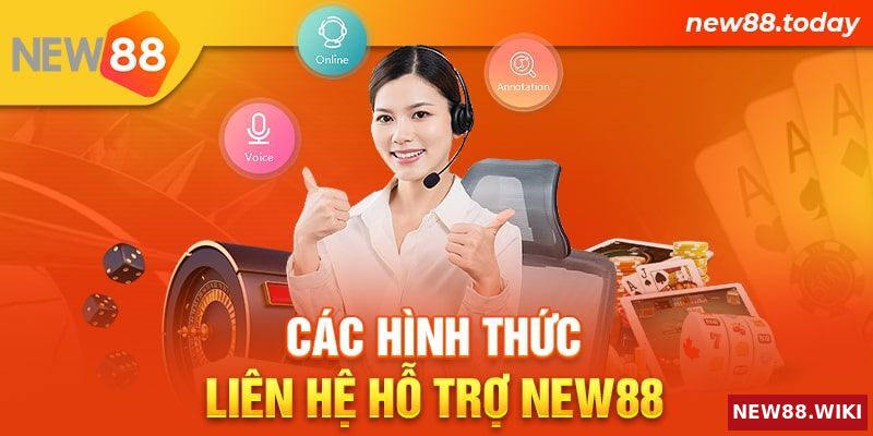 Liên hệ hỗ trợ New88 qua cách thức 