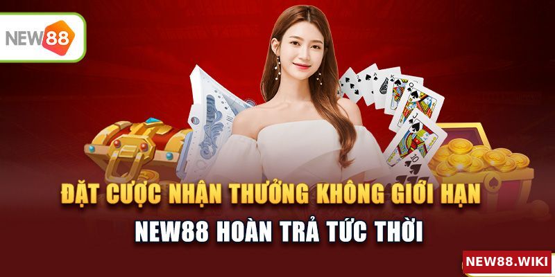 New88 hoàn trả tức thời - Đặt cược nhận thưởng không giới hạn