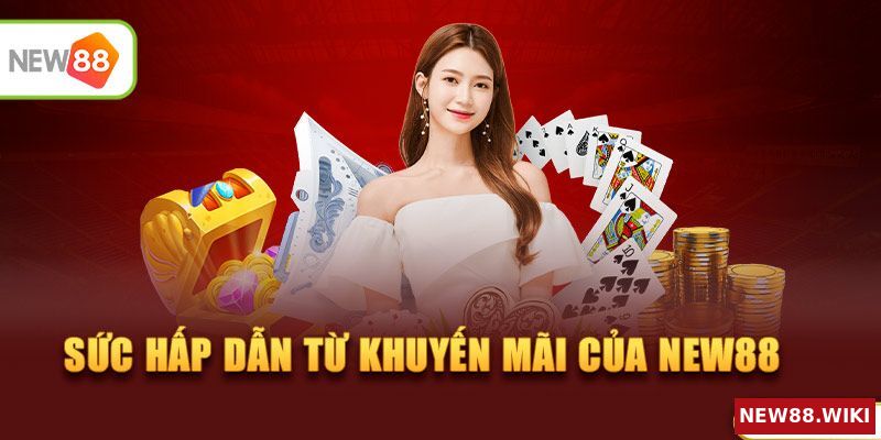 Sức hấp dẫn từ khuyến mãi của NEW88