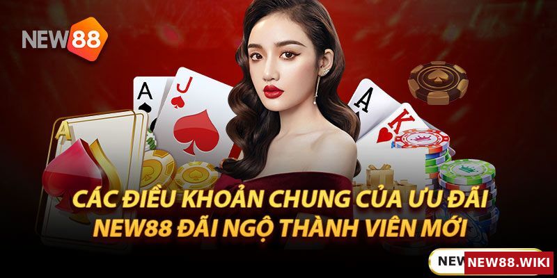 Điều khoản chung của ưu đãi New88 đãi ngộ thành viên mới