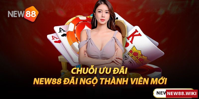 Các gói ưu đãi trong chuỗi New88 đãi ngộ thành viên mới