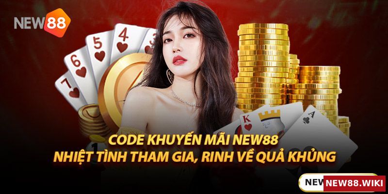 Code khuyến mãi New88 - Nhiệt tình tham gia, rinh về quả khủng