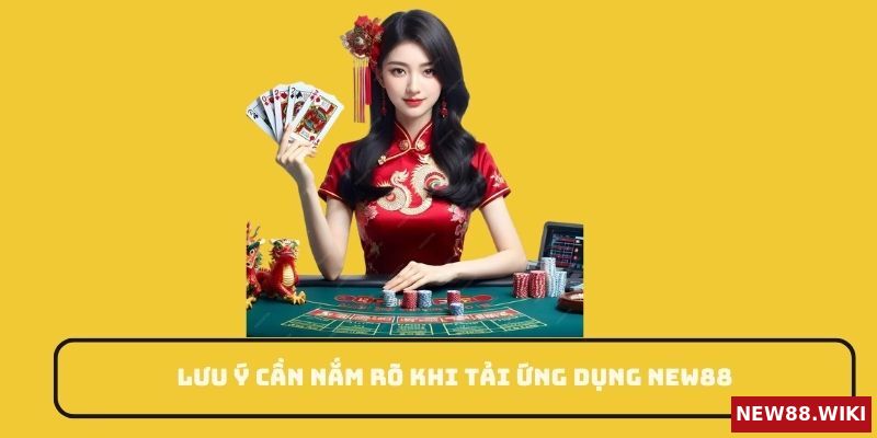 Lưu ý cần nắm rõ khi tải ứng dụng New88