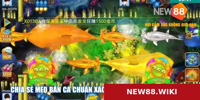Chia sẻ mẹo bắn cá ăn xu chuẩn xác để rinh thưởng khủng